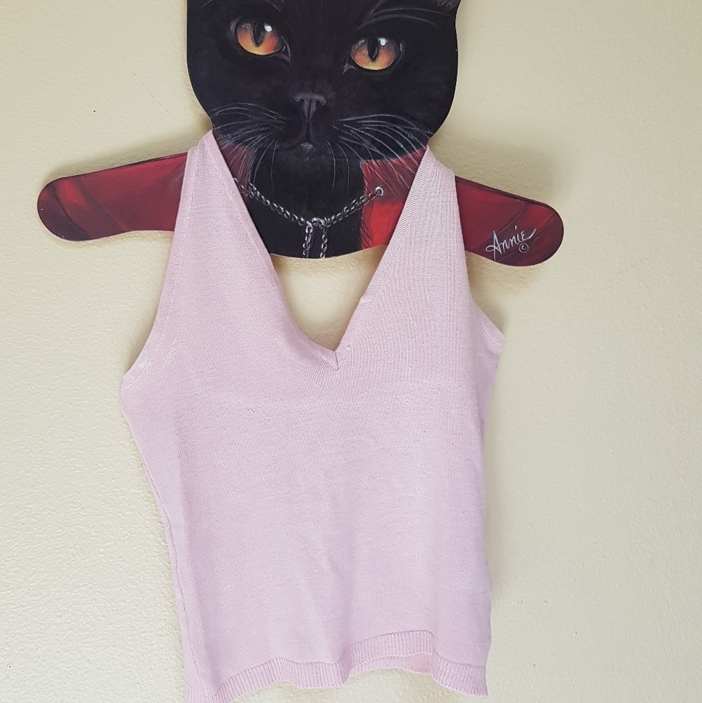 Summer pink Halter Top